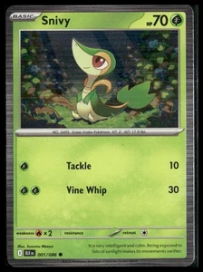 Snivy #001/086 Unova Poster Collection Holo Promo Black Bolt NM - Picture 1 of 2