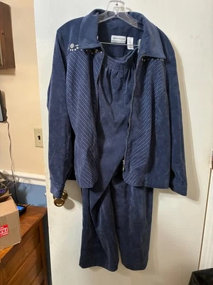 TRAJE PANTALÓN MUJER AZUL CORDURY 14/18 #358 Foto 1 de 4