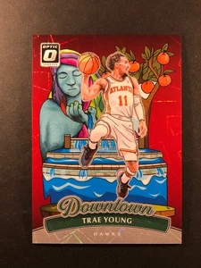2024-25 Donruss Optic Trae Young Velocity Prizm Downtown #11 SSP Atlanta Hawks - Picture 1 of 5