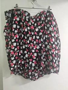 Women's Floral Lane Bryant Shorts With Pockets. Size 22/24 - Picture 1 of 6