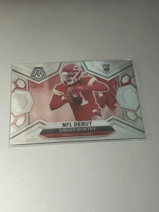 2024 Panini Mosaic - NFL Debut Xavier Worthy #285 (RC) Kansas City Chiefs - Picture 1 of 2