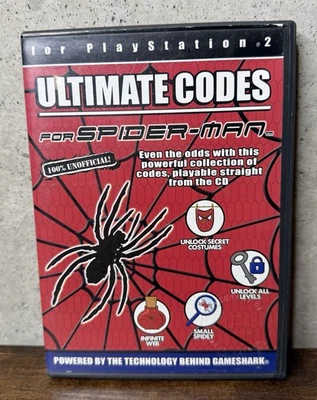 Игра Action Replay Ultimate Codes: Spider Man (Sony PlayStation 2) - Изображение 1 из 3