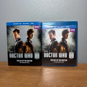 The Day of Doctor Who 50th Anniversary (Blu-ray 3D) NEW Sealed With Slipcover - Picture 1 of 4