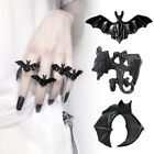 Retro Style Unisex Metal Bat Rings Adjustable Bat Open Finger Rings Jewelry Gift