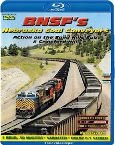 BNSF's Nebraska Coal Conveyors - Sand Hills Sub & Crawford Hill BLU-RAY - Imagen 1 de 1