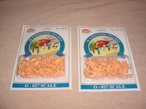 2- Model Power Unpainted Figures 36 Pieces Each Set # 6172 0-027 ga. - Picture 1 of 1