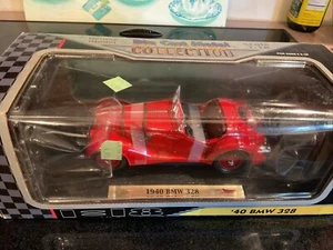 Road Signature  1940 BMW 328 1/18 Diecast Scale NEW IN BOX RED - Picture 1 of 6