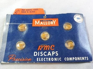 Mallory RMC Discaps 500 MMFD GMV 1000V B-350 5 Pcs - Picture 1 of 3