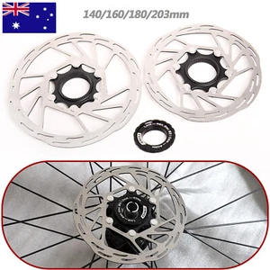 Disc Brake Rotor Centrelock 160/180/203mm for Shimano RT10/RT30 Bicycle Caliper - Picture 1 of 13