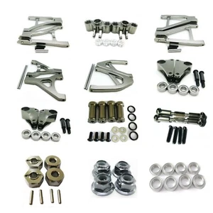 Aluminum CNC metal Upgrade DIY parts Titanium Fit For TRAXXAS 1/16 SLASH Rc Car - Picture 1 of 28