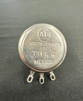 Potenciómetro Allen Bradley 443A359H09, 8801, Tipo J Nuevo Foto 1 de 4