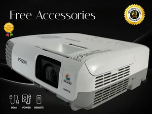 2700 Ansi 3LCD Projecteur Contraste pour Culturel Festivals HDMI USB Avec Remote - Photo 1/7