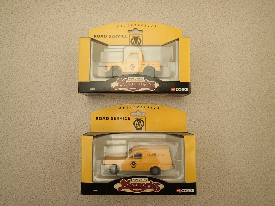 Corgi Classics AA Road Service 61210 Ford ESCORT Van Mk1 Boxed
