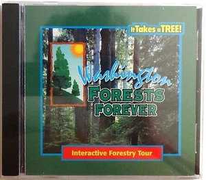 Washington Forests Forever ~ It Takes A Tree CD-ROM 2002 NEW / Sealed - Picture 1 of 4