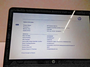 13.3" HP PROBOOK 430 G3 Laptop i3-6100U @ 2.30GHz 8GB RAM 500GB HDD, NO OS - Picture 1 of 9