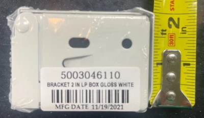 Hunter Douglas 2" Soporte Persiana Madera-Blanco Foto 1 de 2