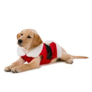 Santa Claus Christmas Dog Pet Costume Medium (New with Tags)