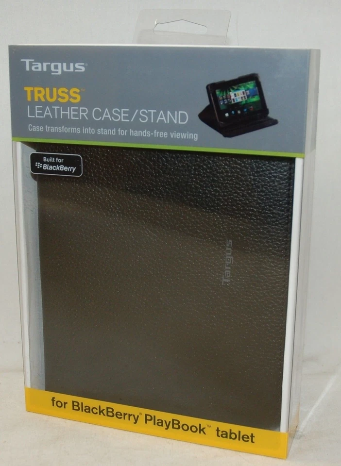 NUEVO Targus BlackBerry PlayBook Tablet Cuero Caballete Protector Soporte 38548-002 Foto 1 de 1