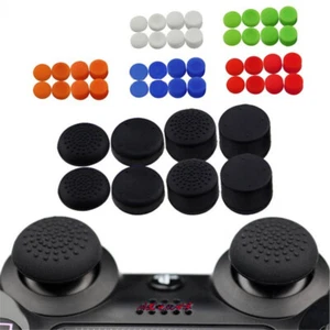 8 Pcs Silicone Thumb Stick Grip Cover Caps For PS4 & Xbox One Controller Game - Picture 1 of 19