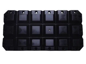 Talamex Multifender schwarz 60 x 30 x 8 cm - Bild 1 von 1