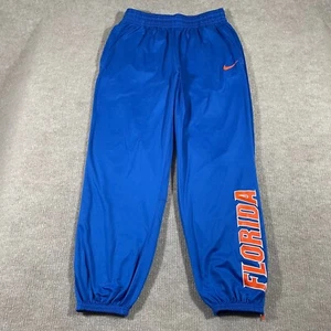 Nike Florida Gators Track Pants Mens XL Blue Logo Spellout Dri Fit Warm Up NCAA - Picture 1 of 15