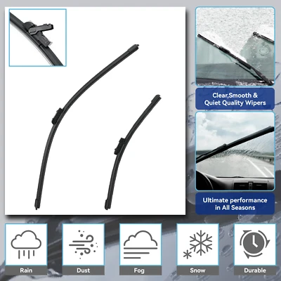 Front Windshield Wiper Blades For 15-17 LEXUS NX200T 18-21 NX300 2016-21  NX300H - Image 1 of 4