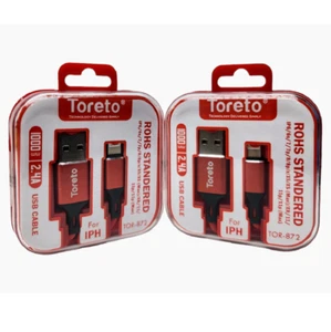 2-Pack 3ft IPhone Charger USB Charger Cable 5 6S 7 8 XS (Red) Free Shipping - Picture 1 of 3