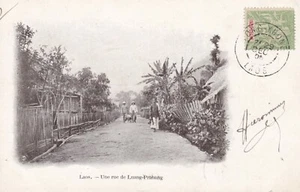 LAOS PC verschickt von SONG-KHONE über BASSAC & Saigon Indochine Indochina nach Frankreich  - Bild 1 von 2