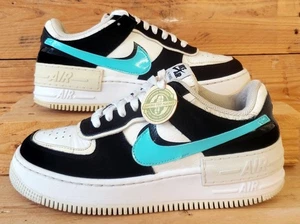 Nike Air Force 1 Shadow Leather Sneaker UK6/US8,5/EU40 CZ7929-100 Weiß/Schwarz - Bild 1 von 12