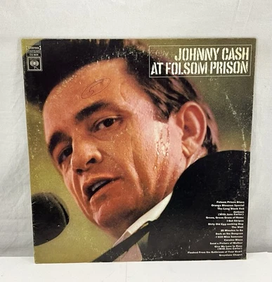 Johnny Cash At Folsom Prison LP (1968 Columbia CS 9639) - Image 1 of 4
