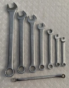 Master Mechanic Wrench Set 8 Pc Metric Combination - Picture 1 of 2