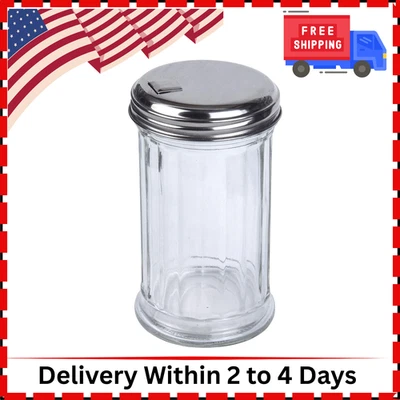 Vertedor dispensador coctelera de azúcar de vidrio, 5,5 pulgadas Foto 1 de 4