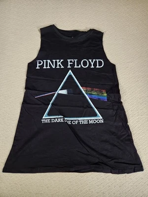 Pink Floyd Tank Top Size M Black Dark Side of the Moon Music Merchandise Summer - Image 1 of 4