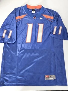 Boise State Broncos Trikot Herren Large blau #11 Nike Team Tag Fußball - Bild 1 von 11