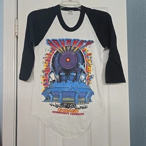 Vintage Journey Tee Small Raglan Frontier 1983 Rock Concert Chicage Rosemont - Picture 1 of 11