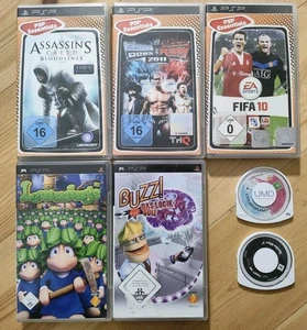 Set 7 Spiele - Spider-Man, Lemmings, Buzz uvm - PSP Sony PlayStation Portable⚡️ - Bild 1 von 3