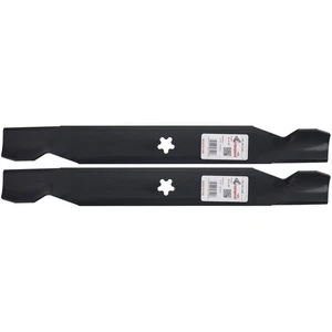 2 cuchillas de cortacésped Rotary® 6124 para cubierta AYP® Craftsman® Husqvarna® Poulan® 38" - Imagen 1 de 6