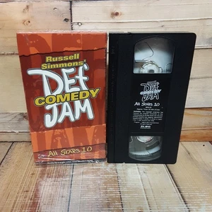 Def Comedy Jam All Stars 10 VHS Used Stand Up Comedy Uncut Russell Simmons - Picture 1 of 4