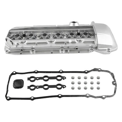 Aluminum Valve Cover & Oil Cap & Gasket for BMW 325ci 325i 325xi X3 X5 2003-2005 - Image 1 of 4