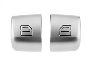 Window Switch Repair Button Cover for Mercedes Benz W205 C200 GLC W253 L+R - Picture 1 of 6