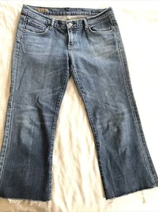 CITIZENS of HUMANITY Straight Cutoff Crop Blue Jeans Größe 32x25  - Bild 1 von 6