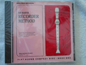 Baroque Recorder Method Play Along Compact Disc, Book One (Ed Sueta) - Picture 1 of 2