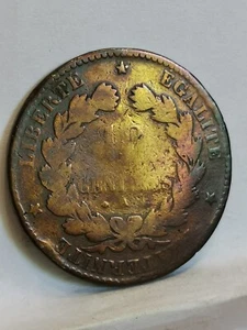 10 CENTIMES CERES 1872 A PARIS / FRANCE - Foto 1 di 2