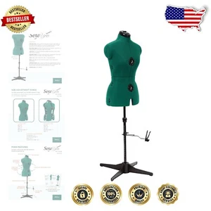 Compact and Stylish Adjustable Dress Form with Stability - 33 Inch Chest Size - Picture 1 of 11