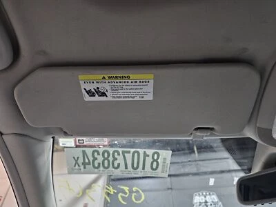 Used Left Sun Visor fits: 2007 Mercedes-benz Mercedes r-class 164 Type roof illu - Image 1 of 4