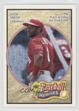 2005 Upper Deck Baseball Heroes Ozzie Smith #49 HOF