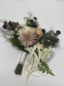 Romance Blooms “Feels Like Summer” Collection Blush Silk Bridal Bouquet Wedding - Picture 1 of 14