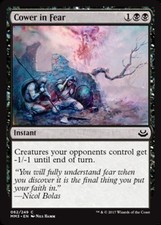 1x Cower in Fear - Foil MTG Modern Masters 2017 NM Magic Foil