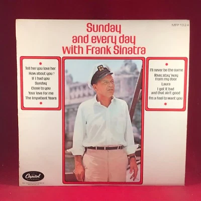 FRANK SINATRA Sunday And Every Day 1965 UK Vinyl LP I'm A Fool To Want You - Bild 1 von 3