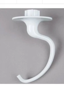 Brand New KitchenAid K5ADH Nylon C-Dough Hook, Coated - White - Picture 1 of 7